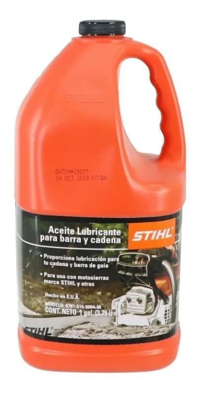 Aceite Lubricante para Barra y Cadena 1 galón (3.79L) Stihl