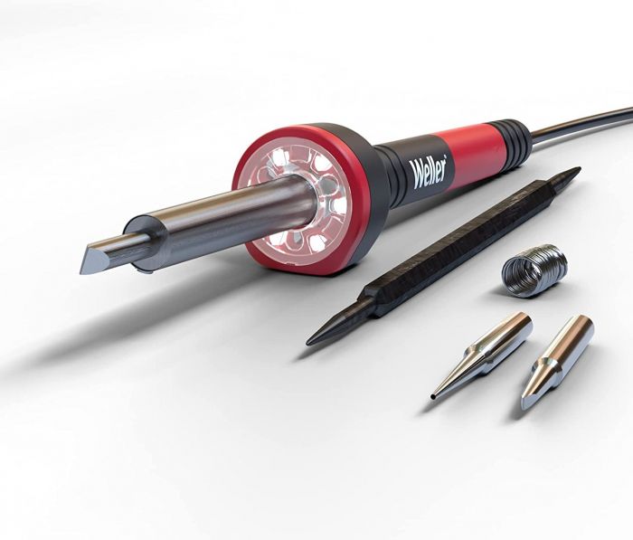 Kit de soldadura con cautin de 60 W con luz LED Halo Ring™ WLIRK6012A Weller