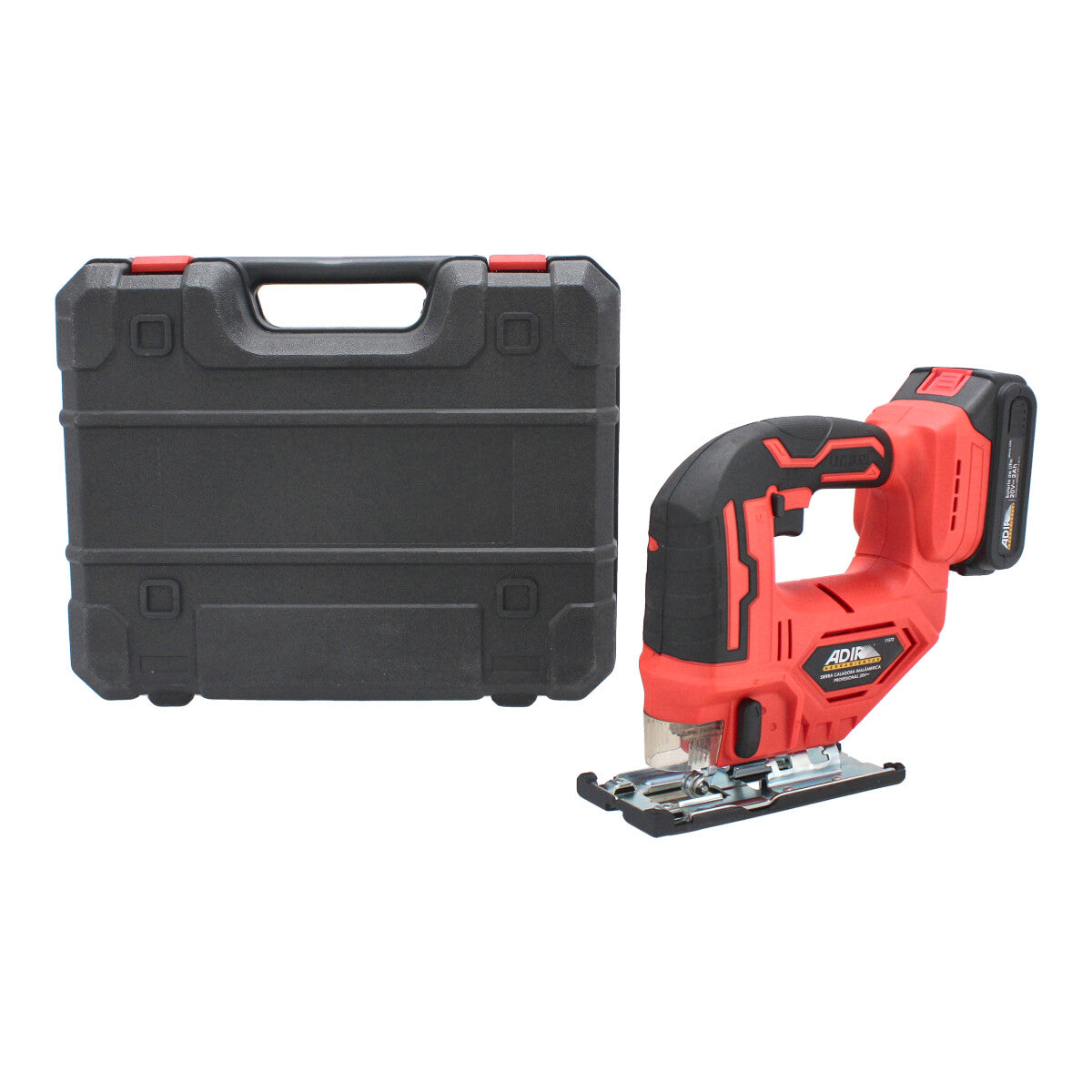 Sierra caladora inalámbrica profesional 20 V 11572 Adir