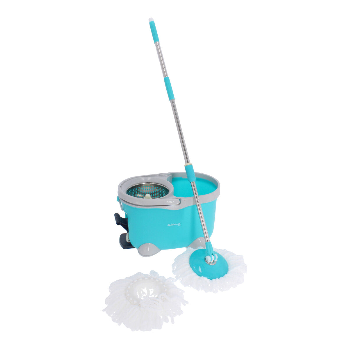 Kit de limpieza cubeta con pedal y MOP giratorio 12031 KLINPLUS