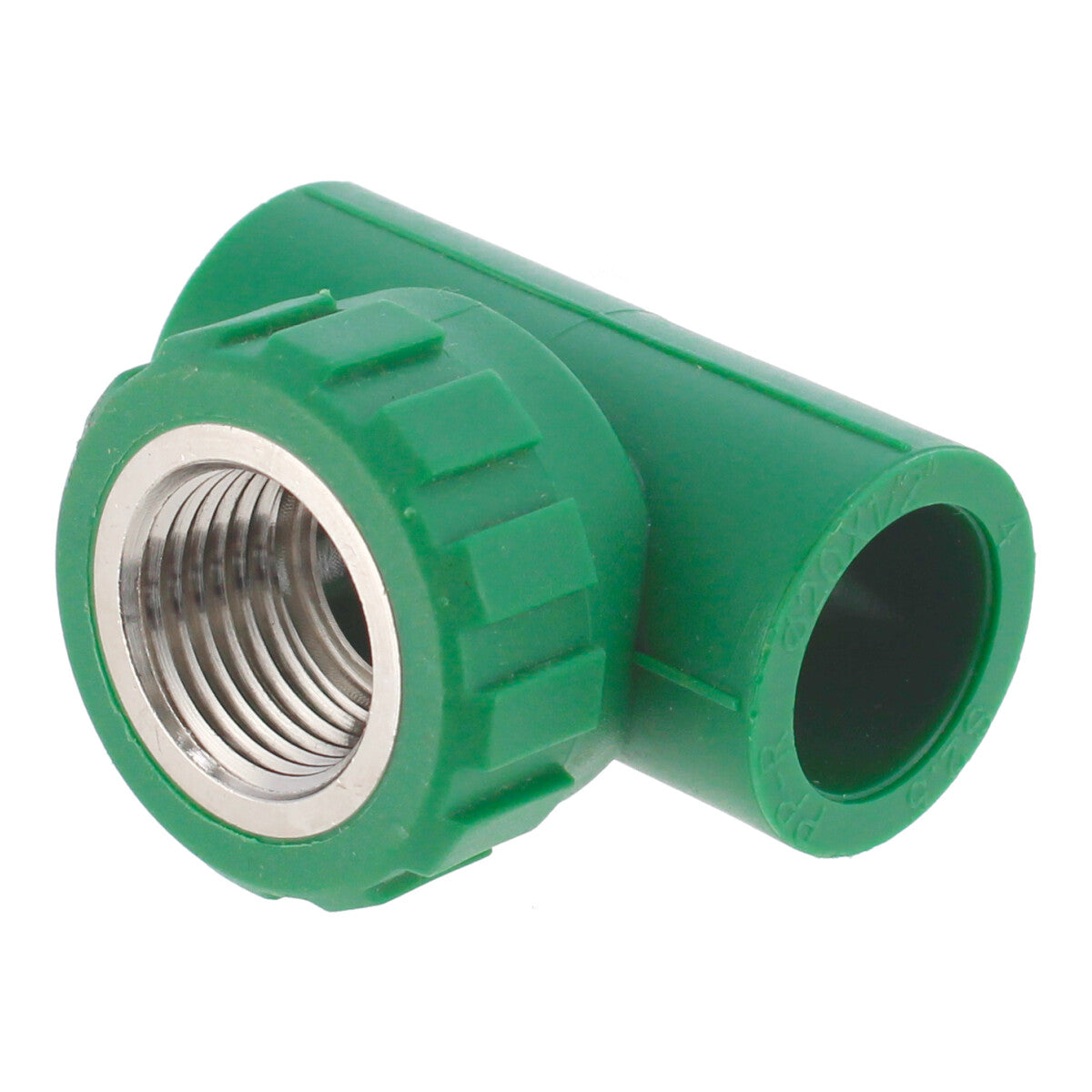 Tee PPR Rosca Central Hembra 20 mm x 1/2" 7137 Maxflu