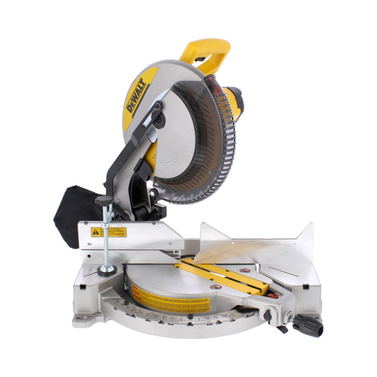 Sierra ingletadora compuesta eléctrica de un solo bisel y 12" DWS715 DeWalt