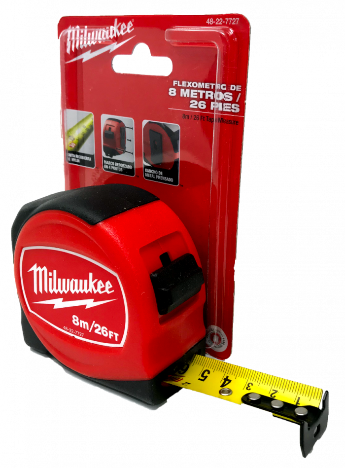 Flexometro 8m 48-22-7727 Milwaukee