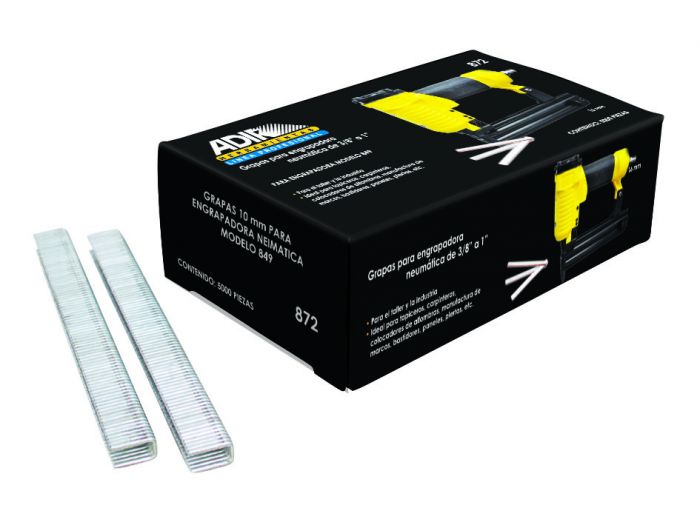 Grapa 3/4 Pulg (15 mm) AD-872 - Grapa 1 Pulg (25 mm) AD-873 Adir