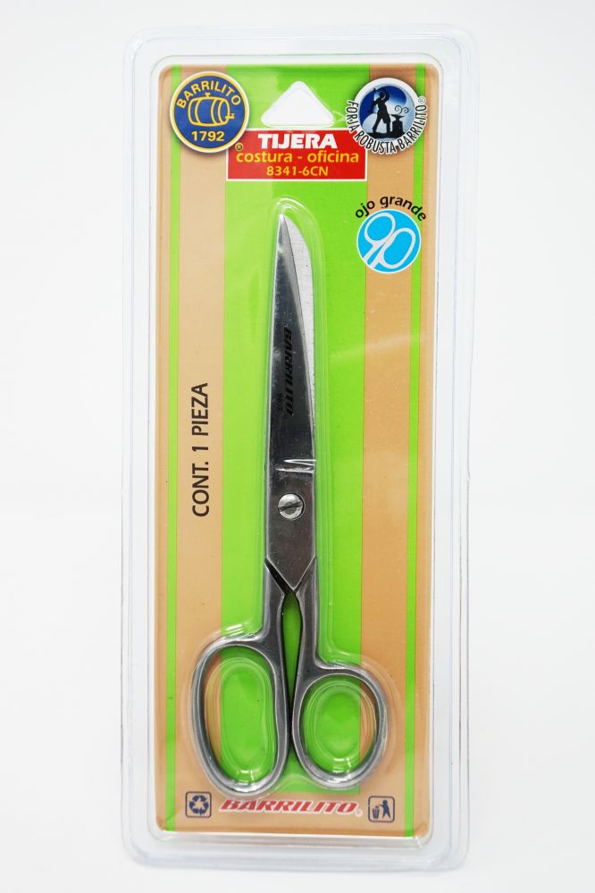 Tijera de costura y oficina 8341-6 Barrilito