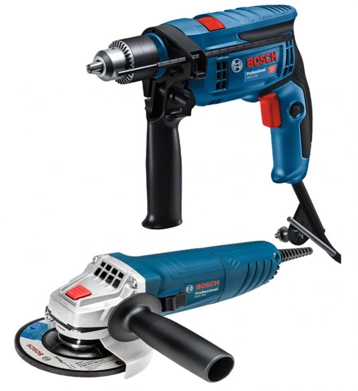 Combo Taladro GSB 13 RE + Miniesmeriladora GWS 850 06012B75G0 Bosch