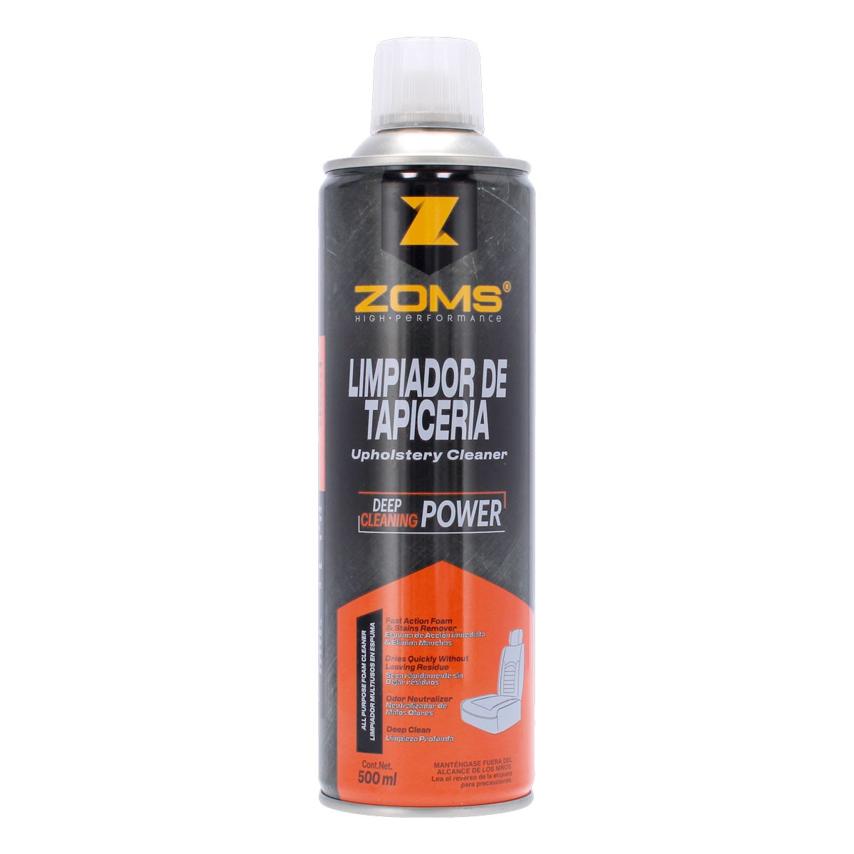 Limpiador de tapicería 500 ml en aerosol ZOMS