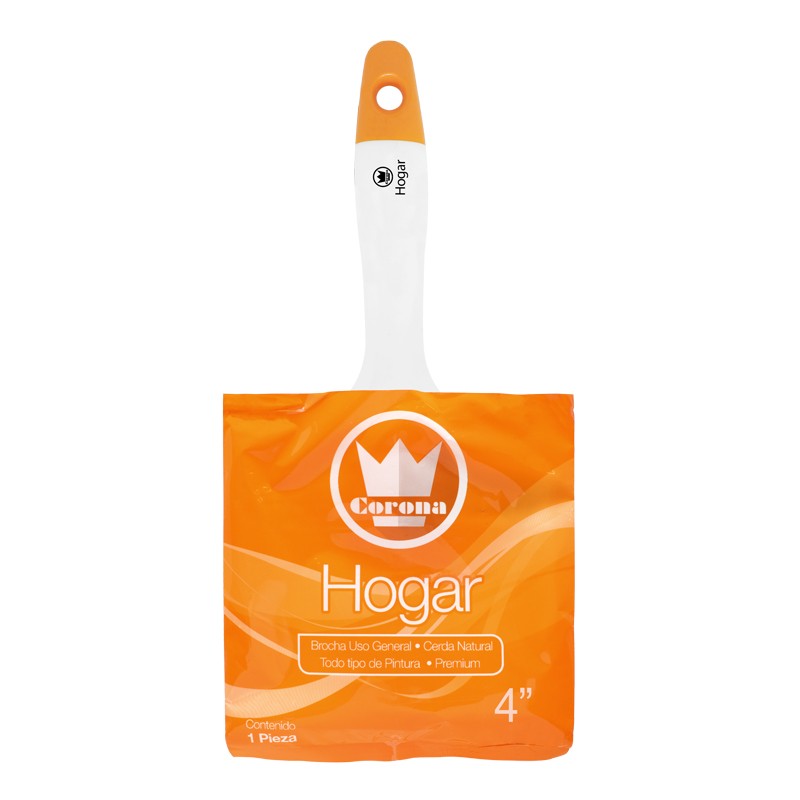 Brocha Hogar de 4" Corona