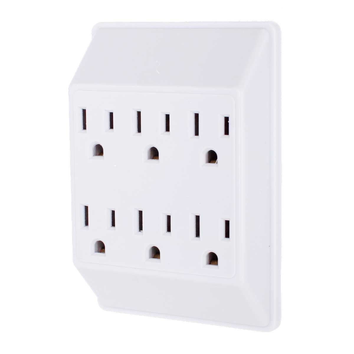Multicontacto de pared 6 contactos FU0177 Fulgore