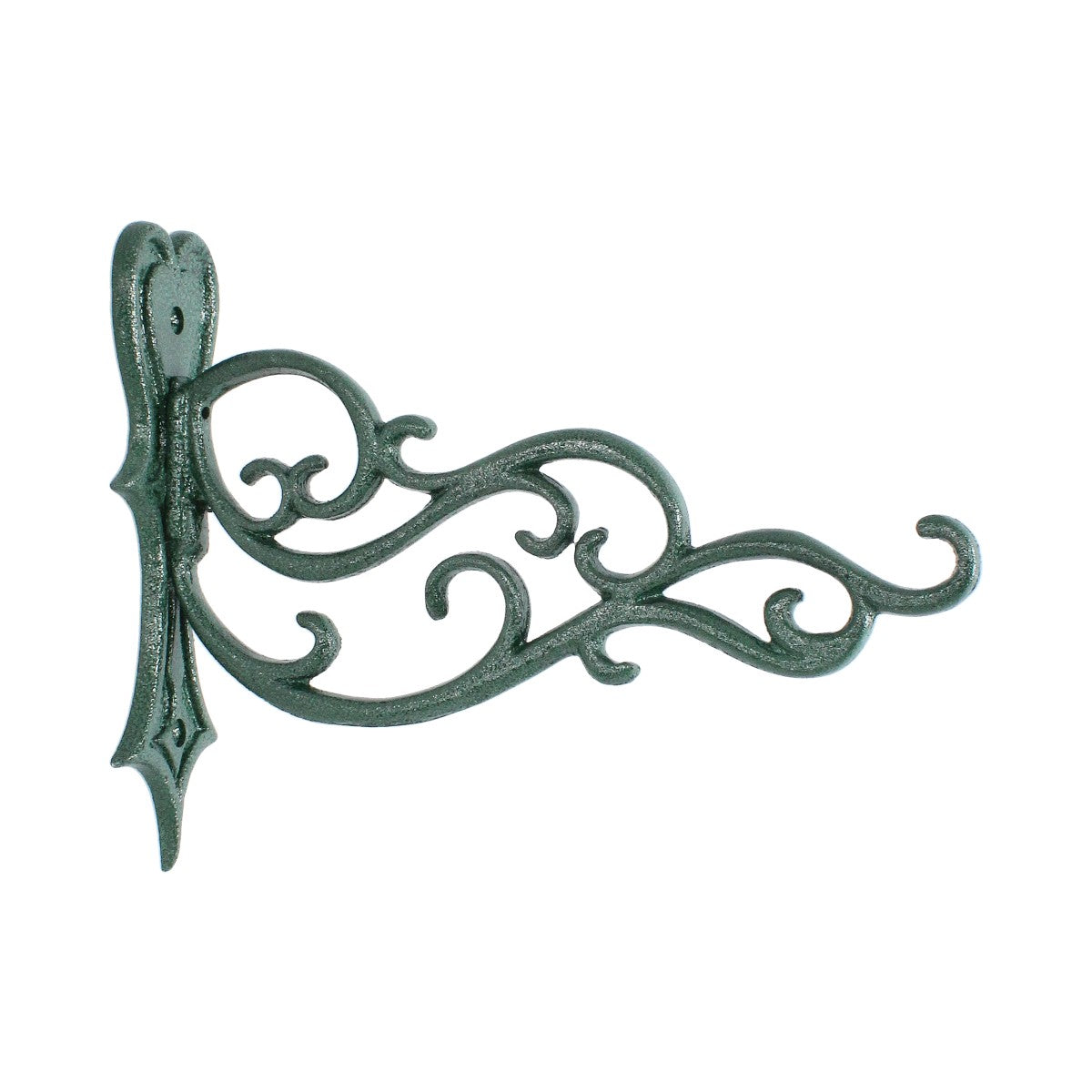 Ménsula decorativa para masetas 27 cm aluminio verde