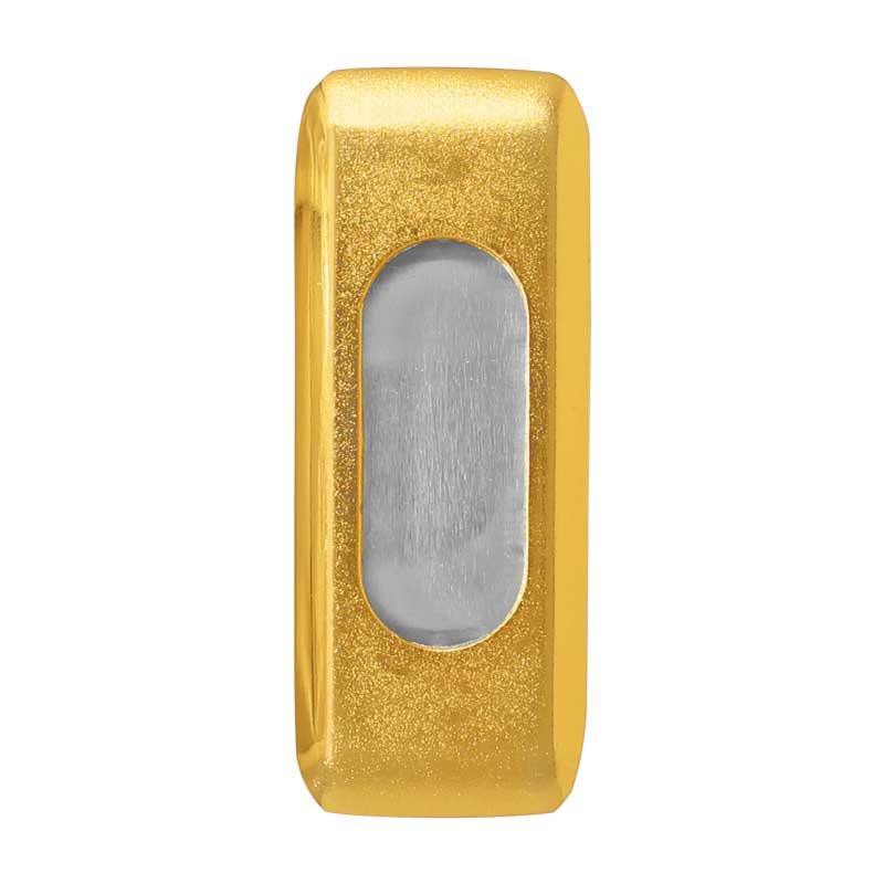 Jaladera de embutir Oro 64 mm 345 Ashico