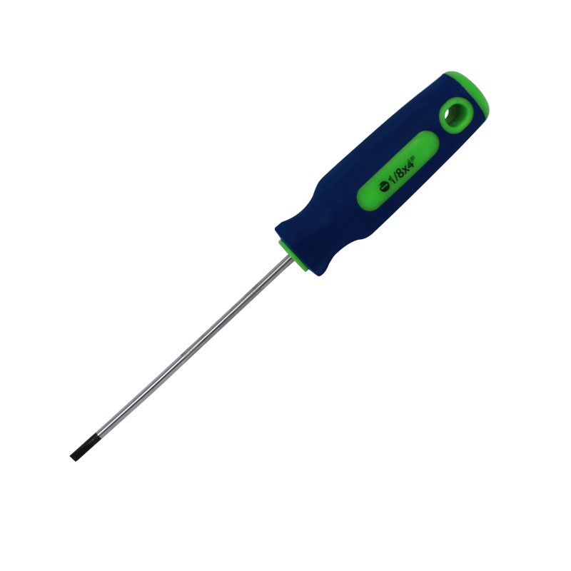 Desarmador punta plana 1/8" x 4" Rotter