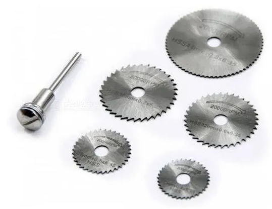 Accesorio para sierra mini taladro y esmeril 6 Pz 10663 Adir