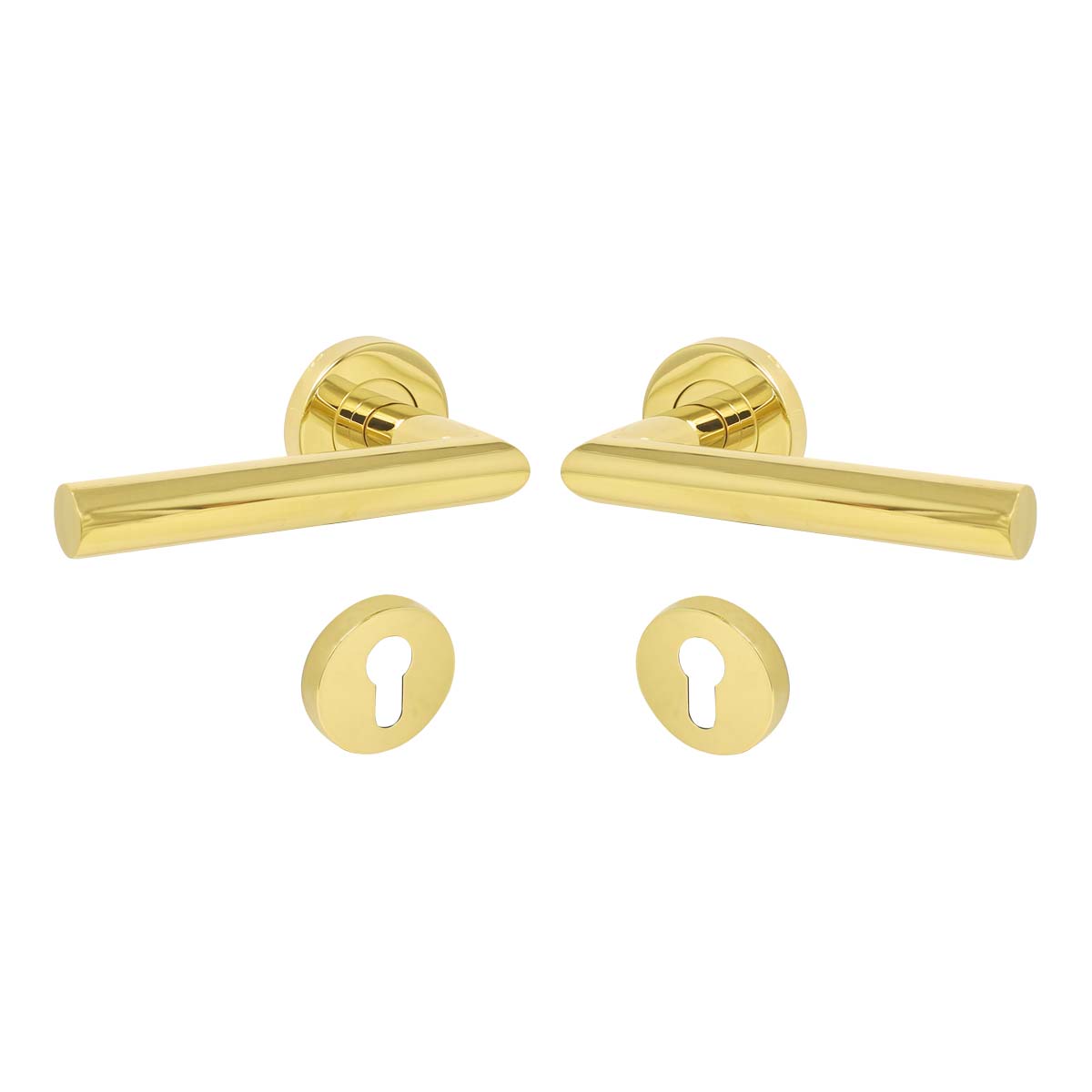 Conjunto Manija TROMS acero inoxidable latón brillante 9-0302-33 Soprano