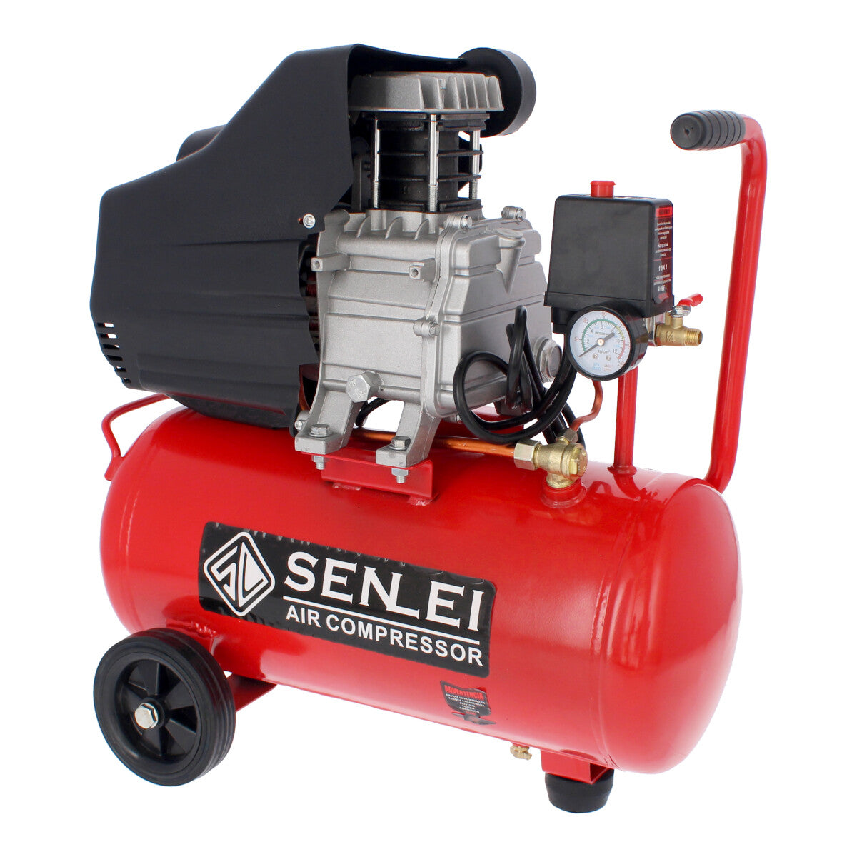 Compresor de aire 24 litros 1,100 W BM2024 Senlei