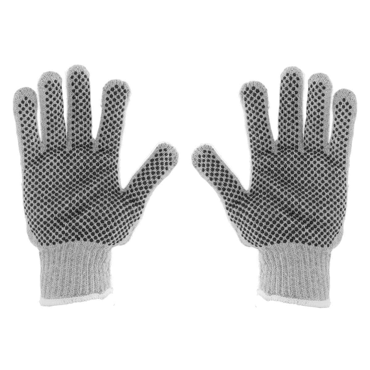 Guante de algodón antiderrapante con puntos PVC (dos lados) JAVASAFETY