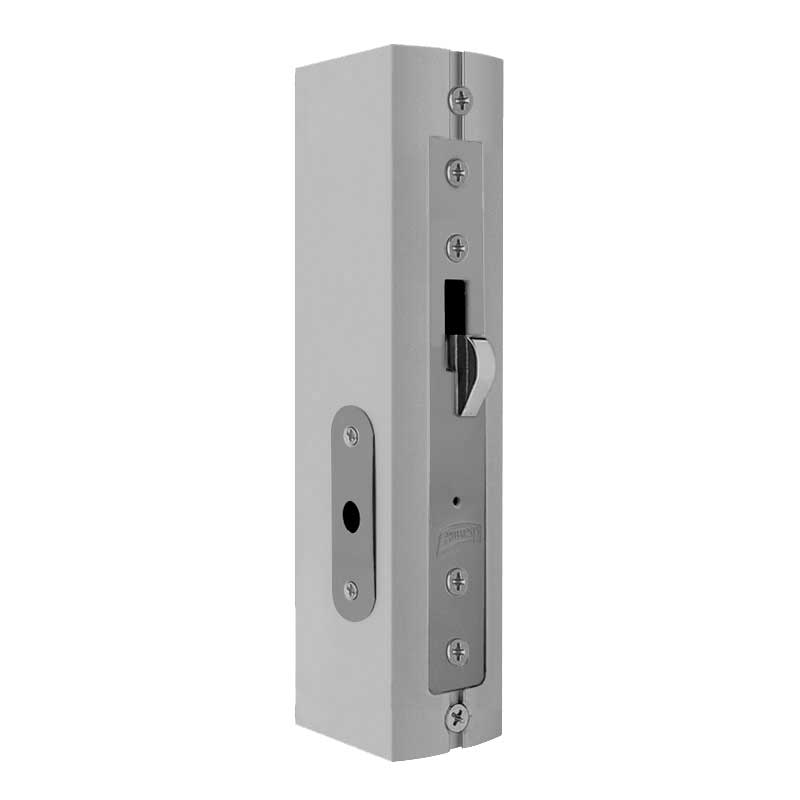 Cerradura para puertas corredizas en aluminio natural X-455 Phillips
