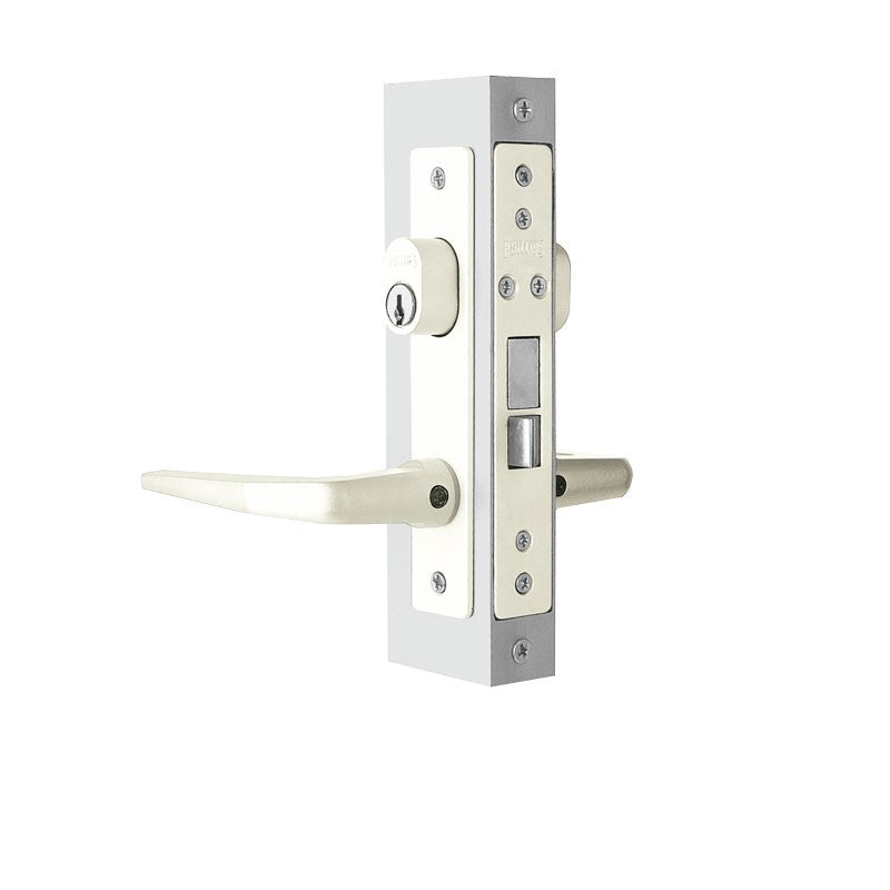 Cerradura de alta seguridad en aluminio blanco 549 AS Phillips