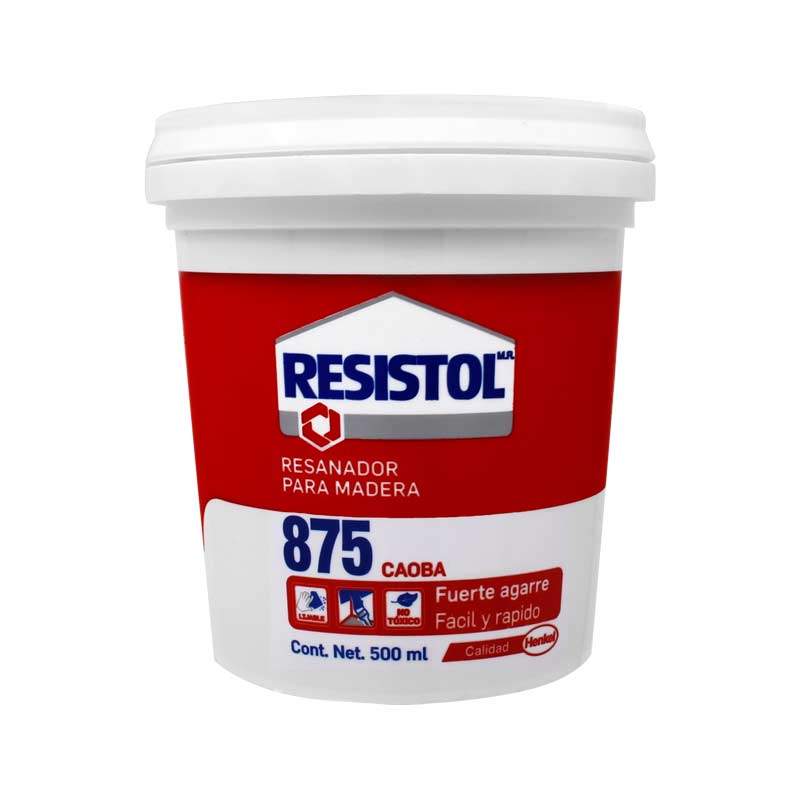 Resanador Resistol 875 caoba 500 ml