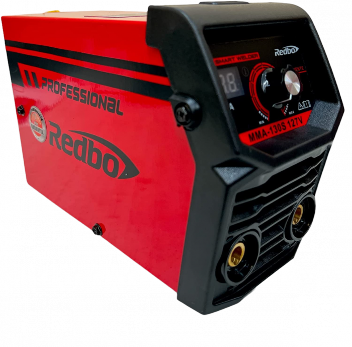 Soldadora Inversora MMA130S Roja Redbo