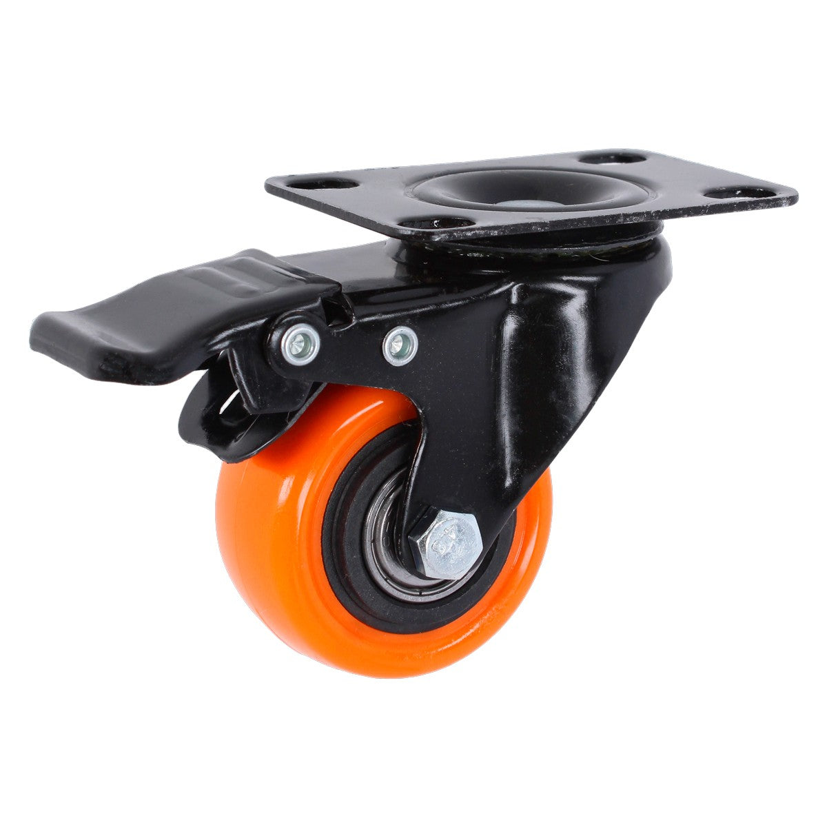 Rodaja placa giratoria con freno y doble balero 2" Y-1058-50 Weston