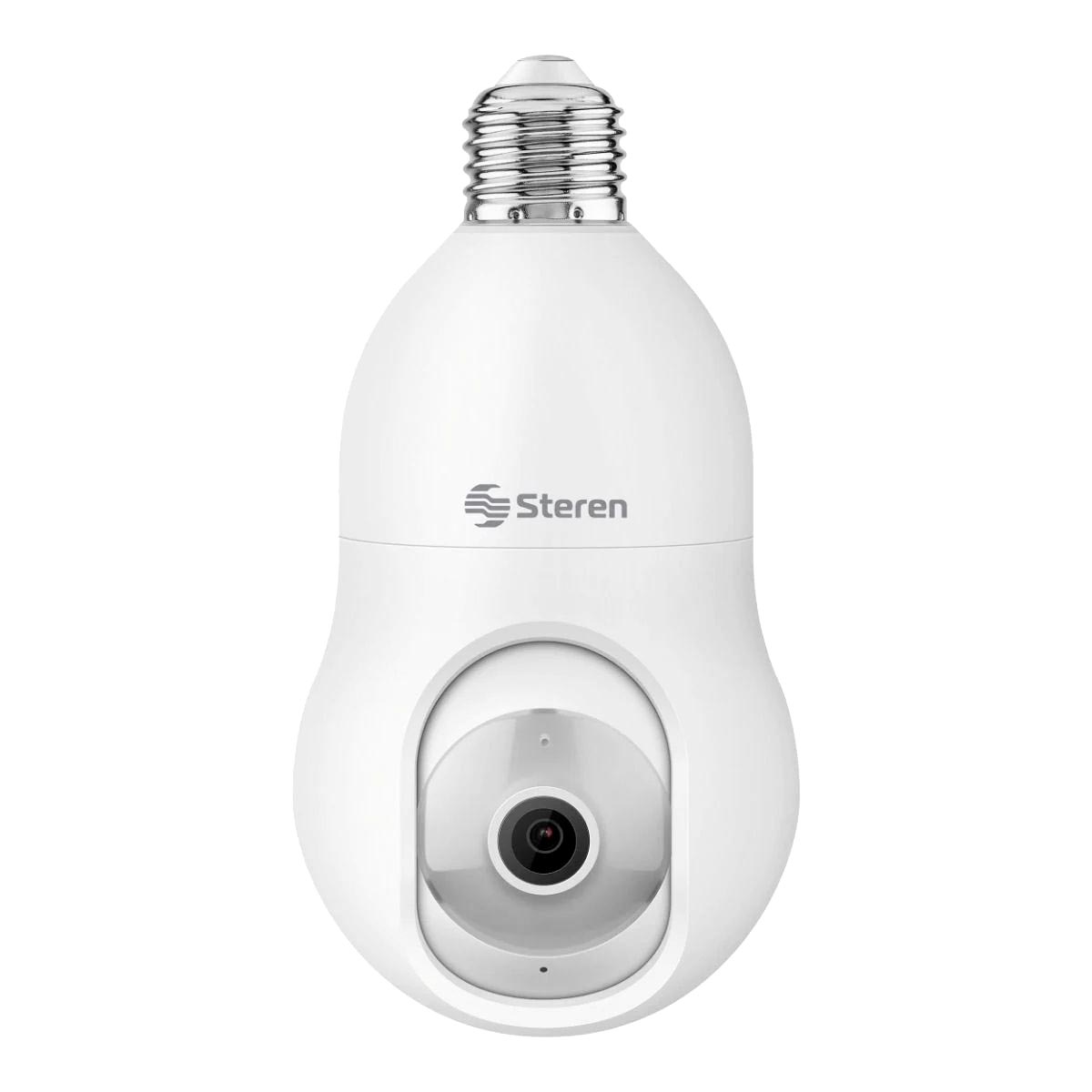Cámara de seguridad Wi-Fi* 3 Mpx robotizada con seguidor de movimiento para socket CCTV-238 Steren