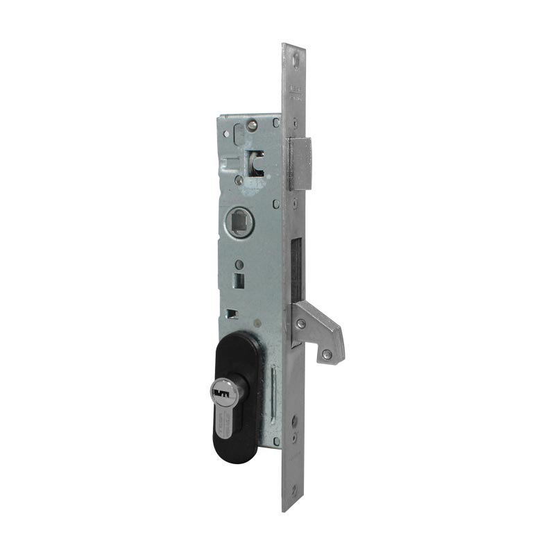 Cerradura de perfil angosto con gancho y picaporte R2240 T60 Tesa