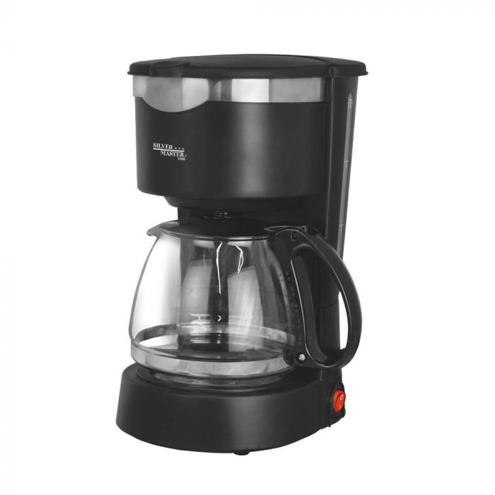 Cafetera Semiautomática 6 Tazas 17000 Silver Master
