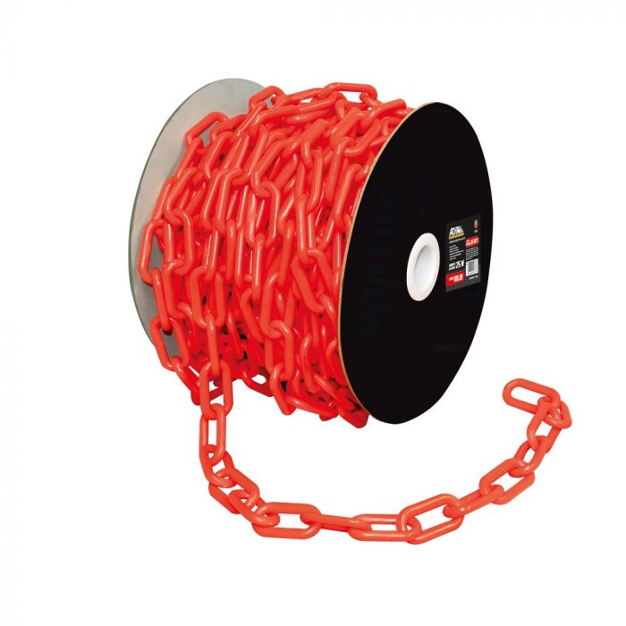 Cadena de Plástico Rojo 5/16" 25M 17674 Adir