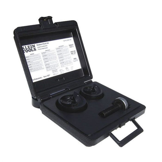 Juego de 2 Sacabocados KT de 1.50'' a 2'' en estuche 53901-SEN Klein Tools