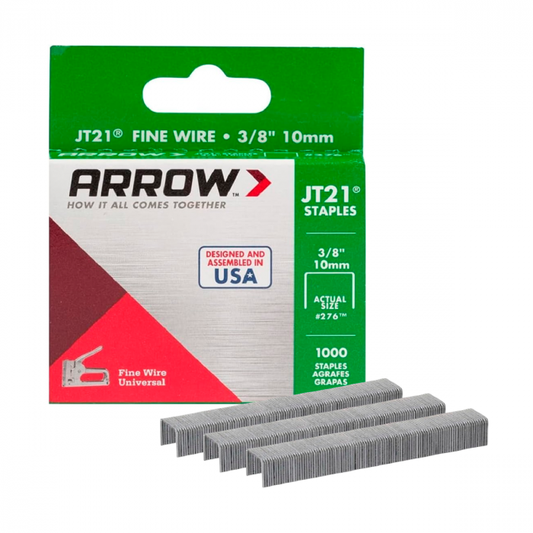 Grapas JT21 3/8” #276 100pzs Arrow