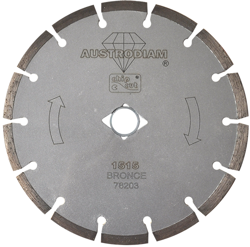 Disco de diamante segmentado Chip-cut 1515 Austromex