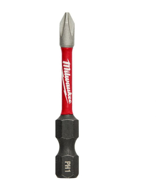 Punta PH1 Phillips SHOCKWAVE™ para impacto de 2" 48-32-4760 Milwaukee