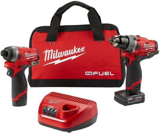 Combo Taladro y Destornillador M12 FUEL™ 2598-22 Milwaukee