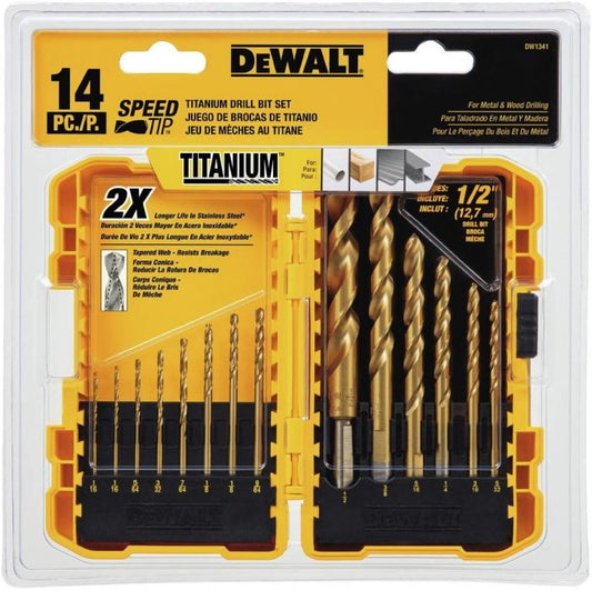 Juego de brocas Titanium 14 Pz Dw1341 DeWalt