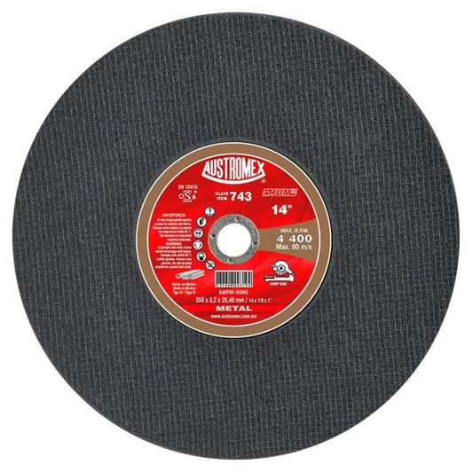 Disco Para Corte De Metal Hueco 14" 743 Austromex