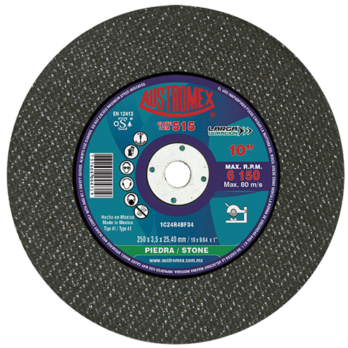 Disco para corte de piedra 10 Pulg 515 Austromex