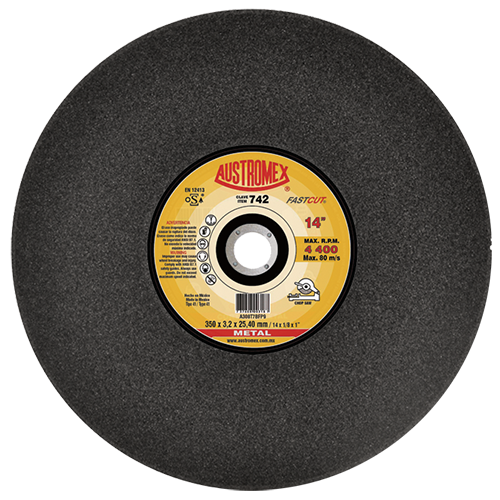 Disco para corte de metal 14 Pulg (solidos) 742 Austromex