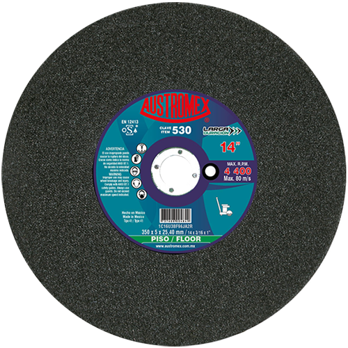 Disco para corte de piedra (concreto viejo) 14 Pulg 530 Austromex