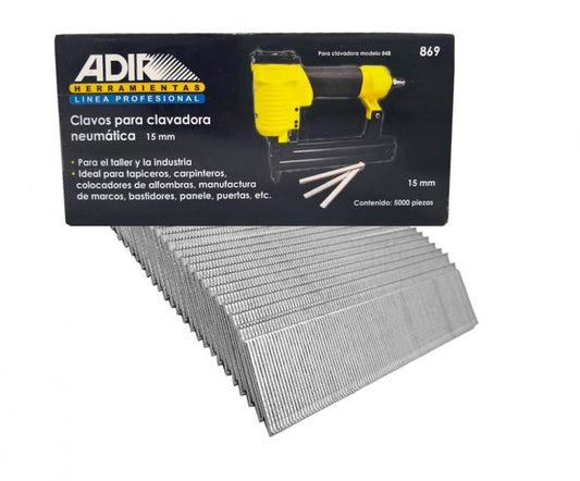Clavo de 3/4 Pulg (15 mm) 5000 Pz AD-869 Adir