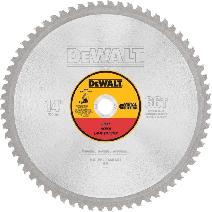 Disco de diamante para metal 14 Pulg DWA7747 DeWalt