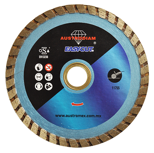 Disco de diamante turbo Easy-cut 4-1/2 Pulg 2502 Austromex