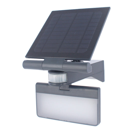 Luminario led con sensor de movimiento y panel solar 20 W 10101 Adir