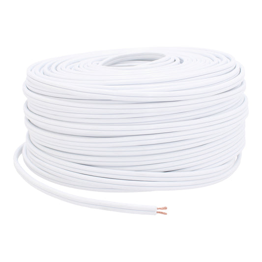 Cable eléctrico POT/DUPLEX calibre 18 blanco 10251 Adir