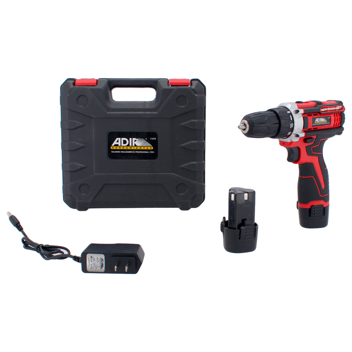 Taladro inalámbrico 12 V 11573 Adir