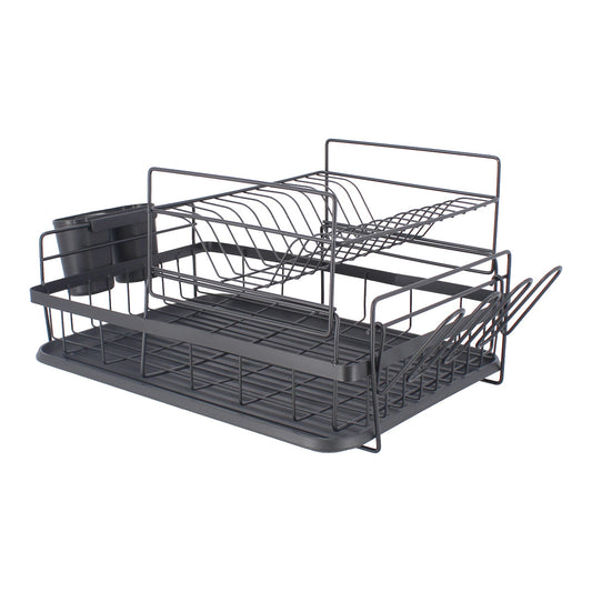 Escurridor para trastes con 2 niveles para 12 platos 12305 DECO HOGAR