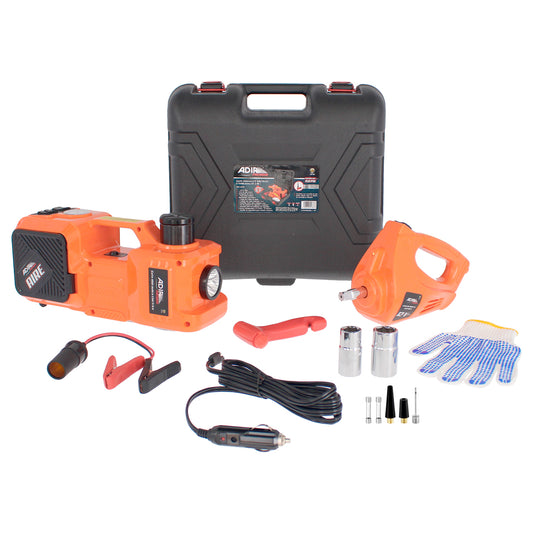 Gato hidráulico eléctrico de 5 toneladas kit 3 en 1 15734 Adir