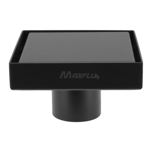 Resumidero cuadrado reversible negro 16093 Maxflu