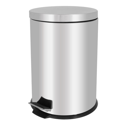 Contenedor para basura de 20 litros 17232 Silver Master