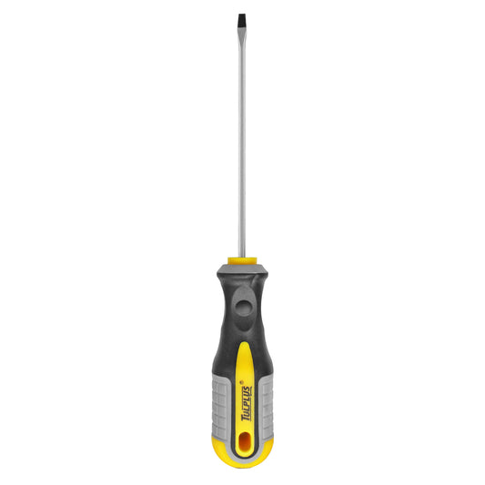 Desarmador punta plana con mango confort grip 1/8" x 4" 3700 Tulplus